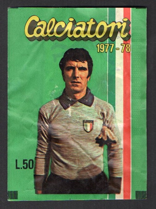Dino Zoff bustina di figurine